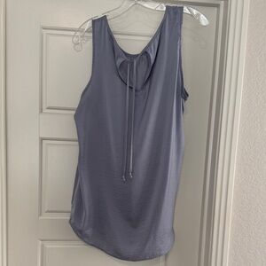 CAbi Lavender Tank Top with Bow Detail
